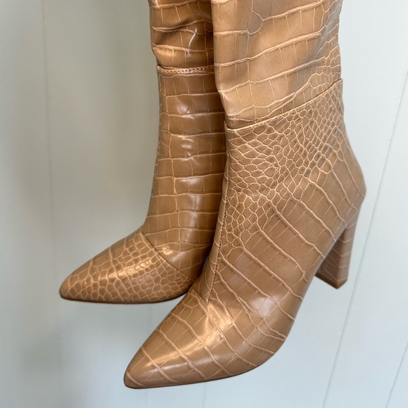 Pointy Toe High Thigh Heels π - Picture 9 of 12